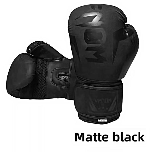 Iron Forge™ Elite Pro Boxing Gloves | Premium PU Leather Training Gloves