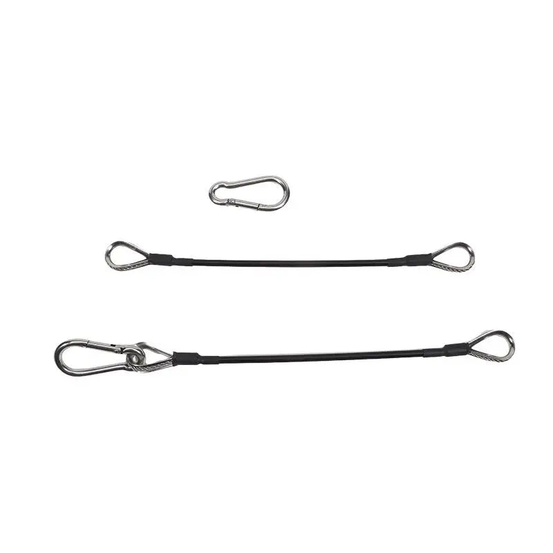 1-6Pcs 25cm Gym Cable Extension Compatible with Bowflex Home Gym Accessories for LAT/Tricep Pull Down and Leg Extensions Machine