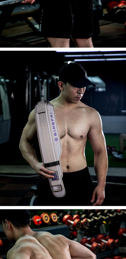 Weightlifting Belt, Fitness Waist Protection, Strength Equipment Training, Abdominal Compression, Lumbar Support, Gym Equipment