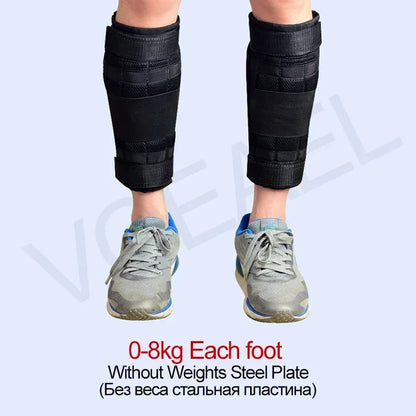 New Training Jacket Gym Fitness Equipment 15/35KG Adjustable Loading Weight Vest Boxing Running Workout Waistcoat Sand Clothing