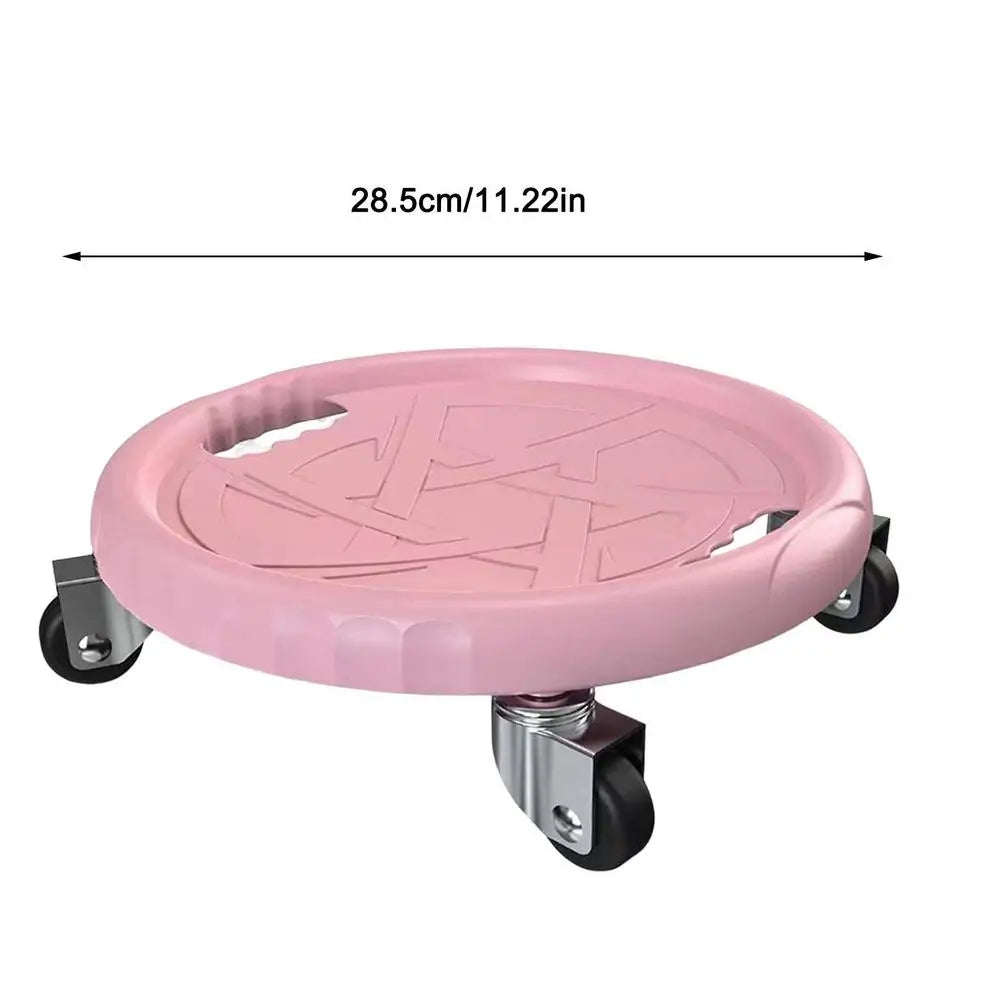 Exercise Wheels Noiseless Workout Abdominal Wheels with Handle150kg Bearing Load Sport Equipment for Gym Strength Training Tool