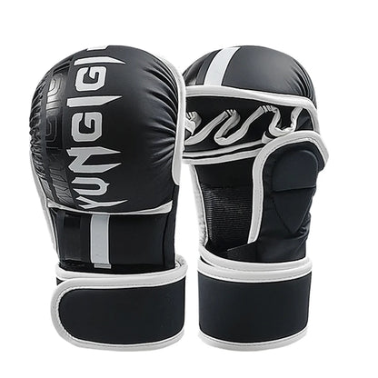 Iron Forge™ Combat Pro MMA Gloves | Half Finger Training Gloves