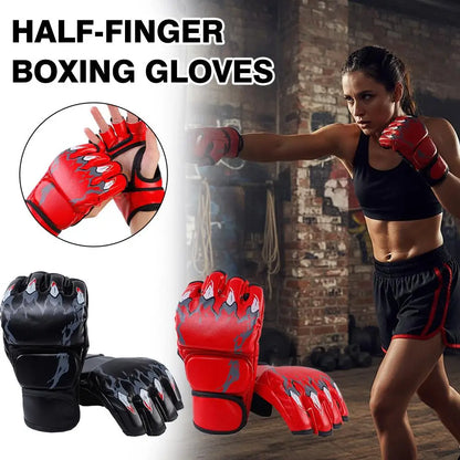 Iron Forge™ Elite Pro Boxing Gloves | Premium PU Leather Training Gloves