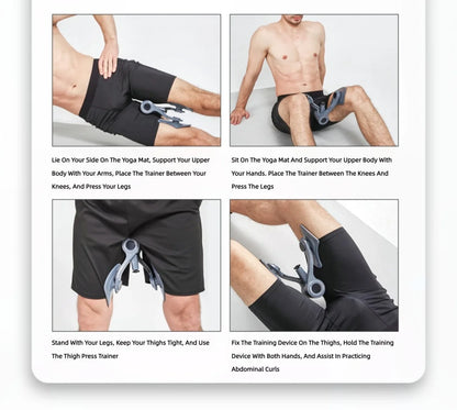 New Kegel Fitness Equipment Home Exercise Pelvis Pelvic Muscle Trainer Buttock Equipments For Men Floor Exerciser - Strengthen