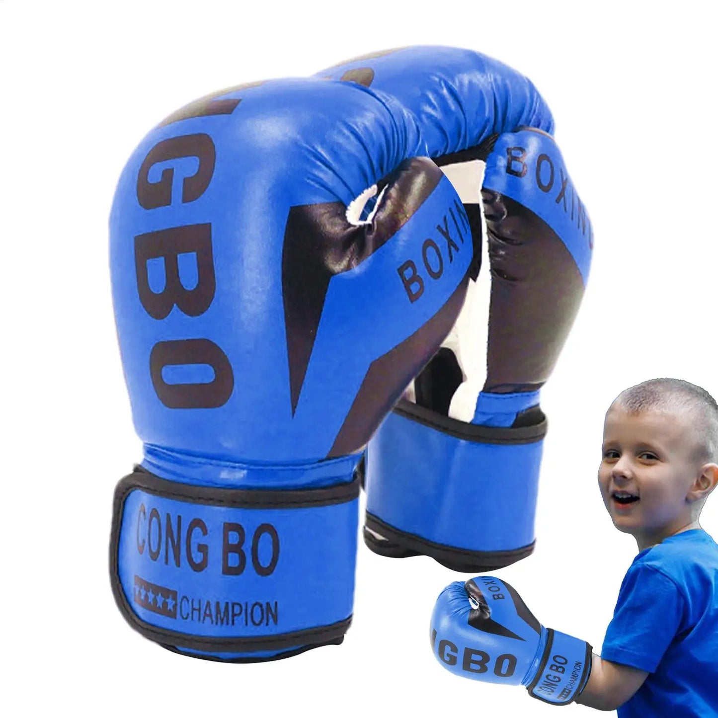 Iron Forge™ Junior Strike Boxing Gloves | Youth Training Gloves (Ages 6–12)