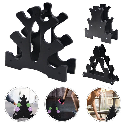 Iron Forge™ 6-Tier Dumbbell Storage Rack | Heavy-Duty Weight Organizer
