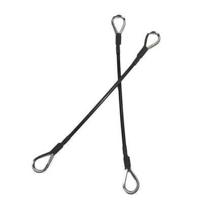 1-6Pcs 25cm Gym Cable Extension Compatible with Bowflex Home Gym Accessories for LAT/Tricep Pull Down and Leg Extensions Machine
