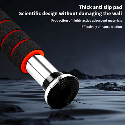Telescopic Doorway Pull Up Bar Non-Slip Chin-Up Fitness Equipment Adjustable Home Gym Strength Training Heavy Duty For Men Women