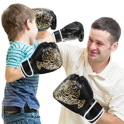 Iron Forge™ Elite Pro Boxing Gloves | Premium PU Leather Training Gloves