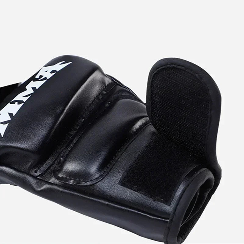 Iron Forge™ Combat Pro MMA Gloves | Half Finger Training Gloves