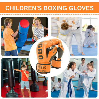 Iron Forge™ Junior Strike Boxing Gloves | Youth Training Gloves (Ages 6–12)