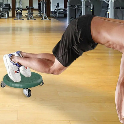 Exercise Wheels Noiseless Workout Abdominal Wheels with Handle150kg Bearing Load Sport Equipment for Gym Strength Training Tool