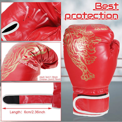 Iron Forge™ Elite Pro Boxing Gloves | Premium PU Leather Training Gloves