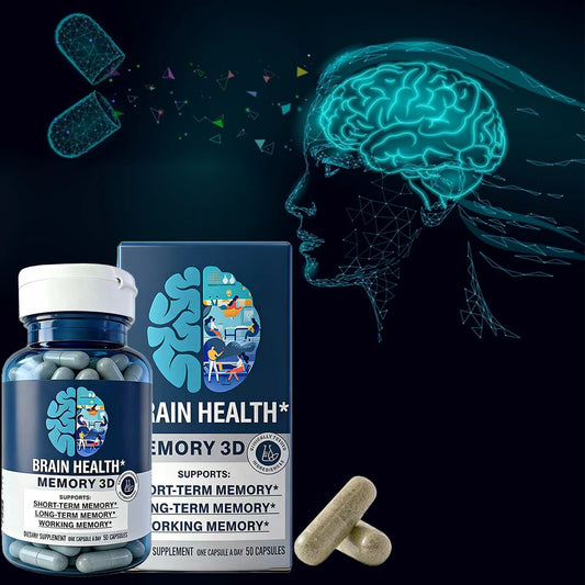 Iron Forged Fitness Brain Support Formula | Memory & Focus Daily Supplement