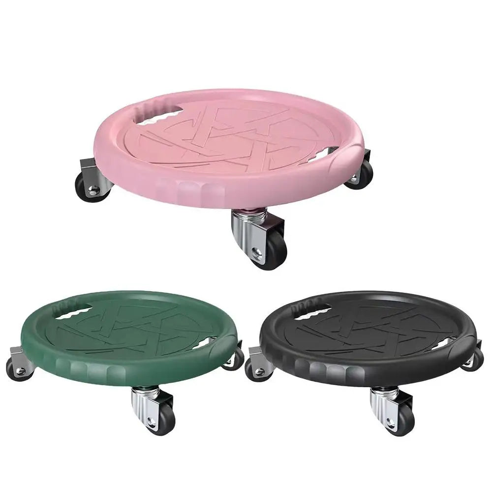 Exercise Wheels Noiseless Workout Abdominal Wheels with Handle150kg Bearing Load Sport Equipment for Gym Strength Training Tool