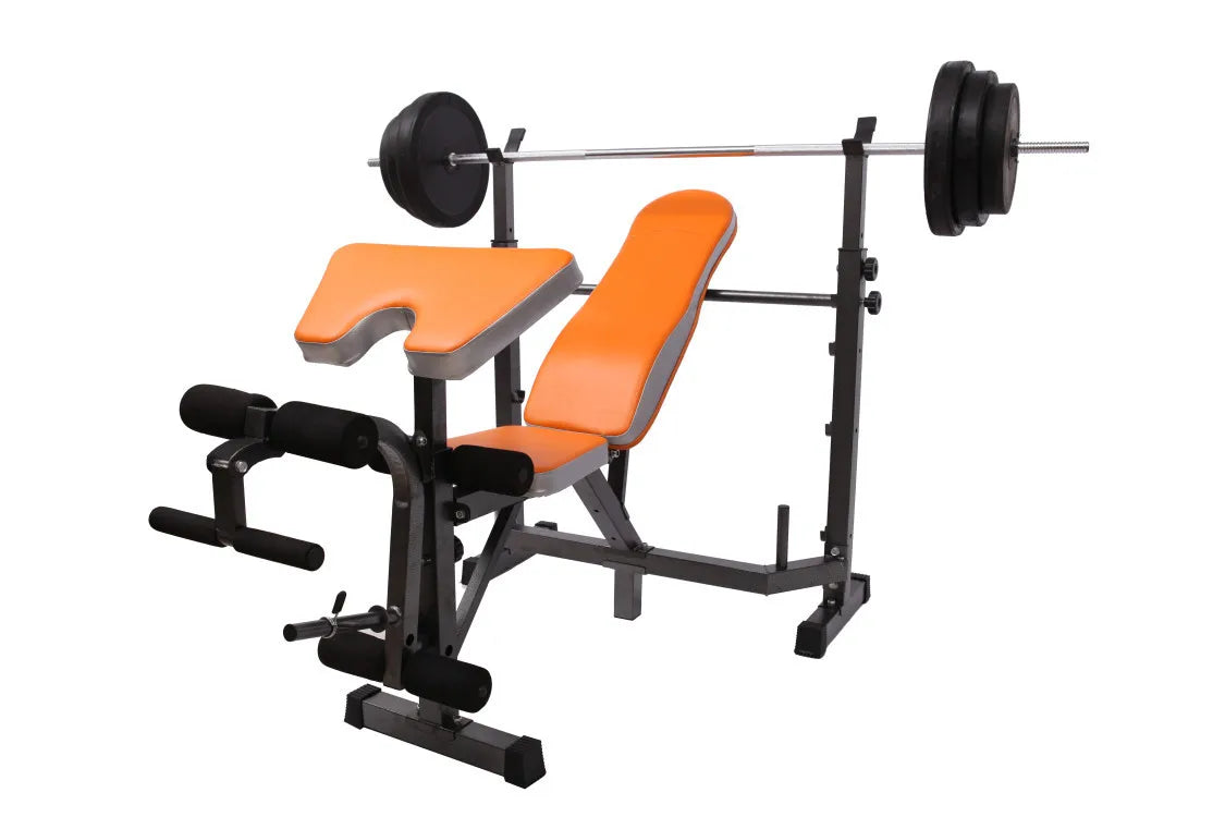 Newly Upgraded Heavy Steel Fitness Multifunctional Weightlifting Stool Home Fitness Gym Comprehensive Training