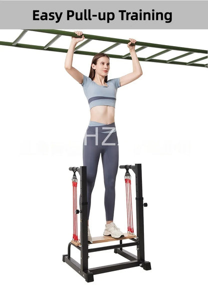 Indoor Horizontal Bar Parallel Bars Comprehensive Trainer Multifunctional Pull Up Push Up Stand Fitness Booster Gym Equipment