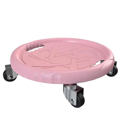 Exercise Wheels Noiseless Workout Abdominal Wheels with Handle150kg Bearing Load Sport Equipment for Gym Strength Training Tool