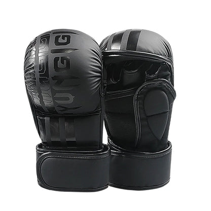 Iron Forge™ Combat Pro MMA Gloves | Half Finger Training Gloves