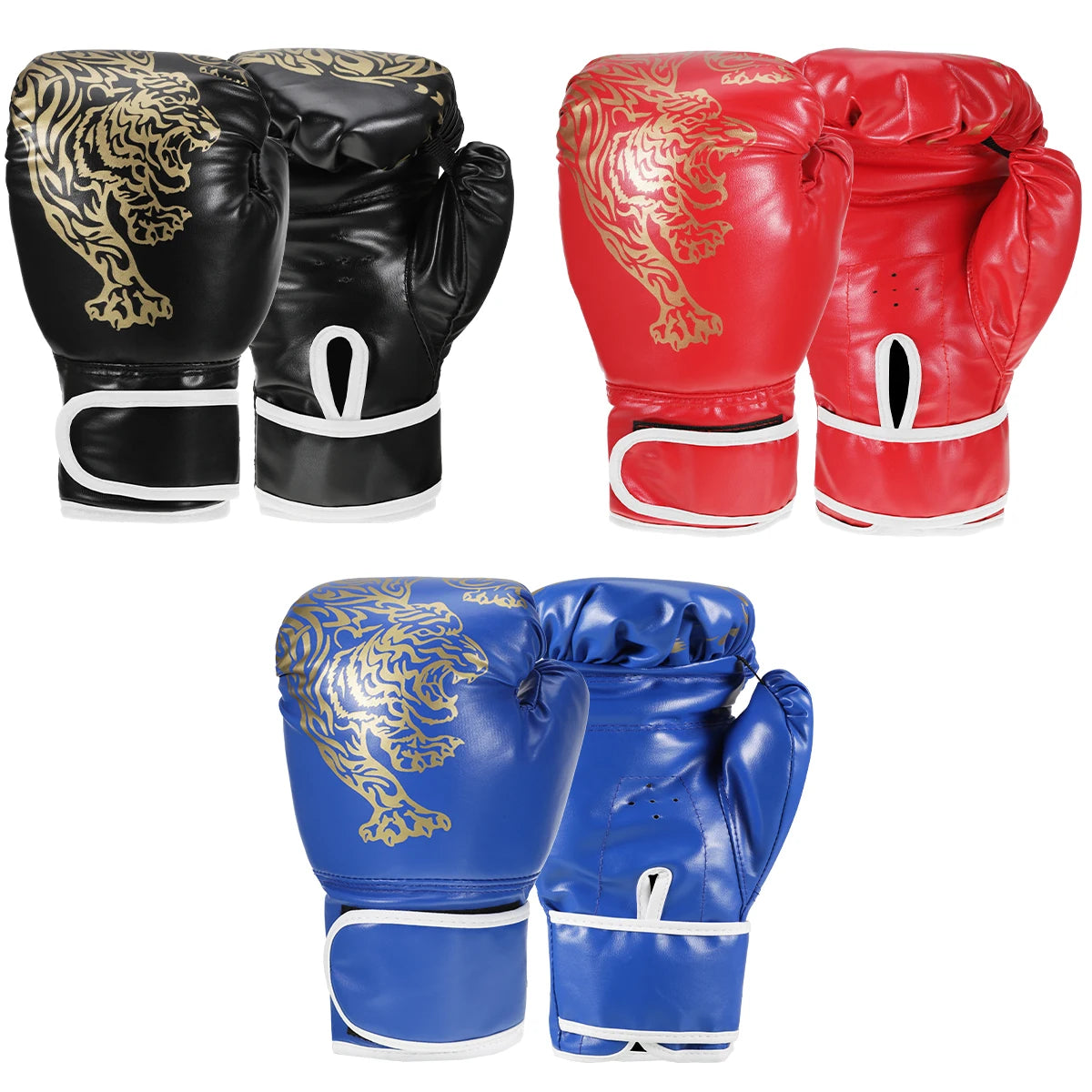 Iron Forge™ Elite Pro Boxing Gloves | Premium PU Leather Training Gloves