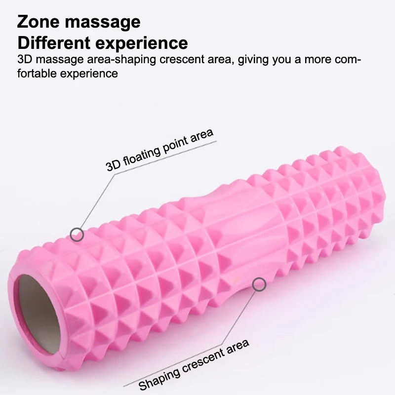Yoga Column Roller Fitness Equipment EVA Foam Roller Yoga Pilates Block Gym Accessories