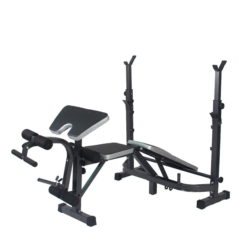 Newly Upgraded Heavy Steel Fitness Multifunctional Weightlifting Stool Home Fitness Gym Comprehensive Training