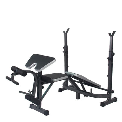 Newly Upgraded Heavy Steel Fitness Multifunctional Weightlifting Stool Home Fitness Gym Comprehensive Training