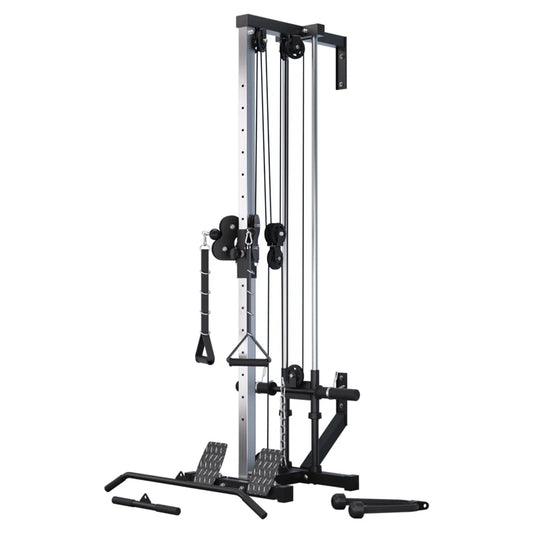Iron Forged Fitness Wall Mounted Cable Pulley Machine | Multi-Function Home Gym Trainer